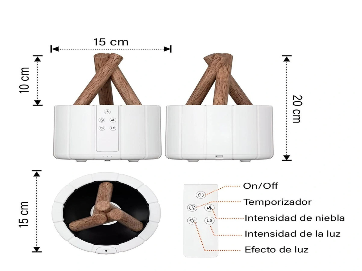 HUMIDIFICADOR BONFIRE