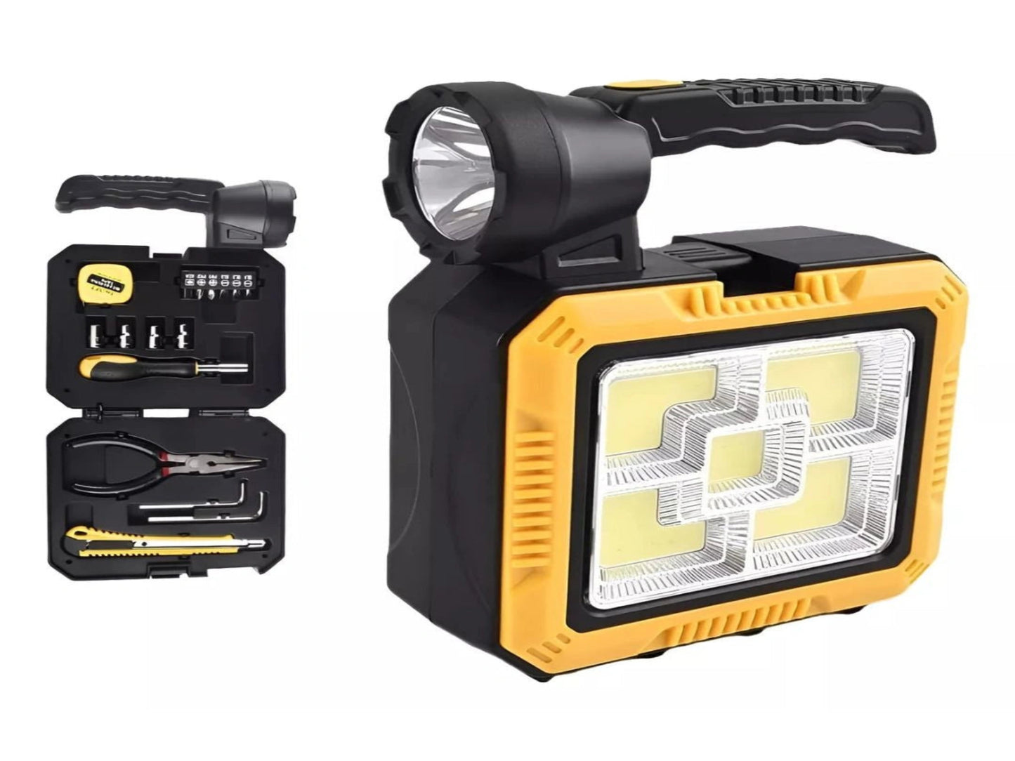 LINTERNA CON SET DE HERRAMIENTAS