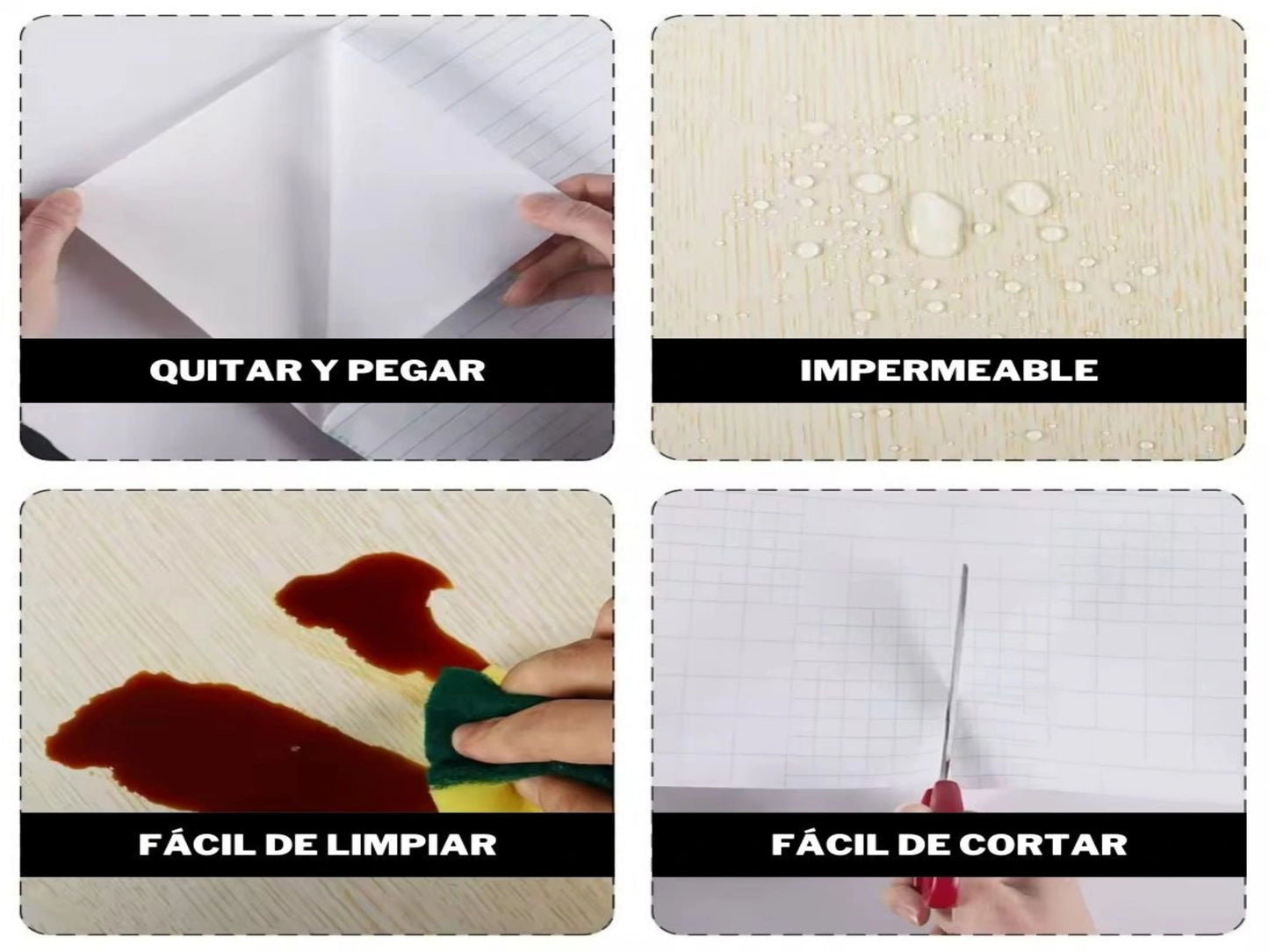 STICKER MADERA (60cm x 10m)