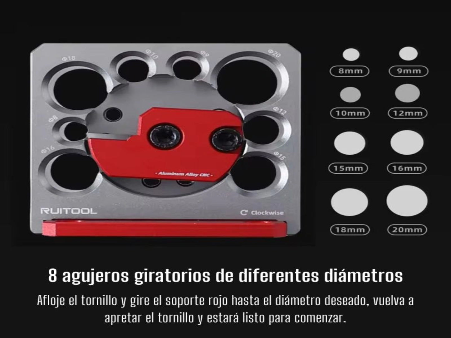 SpinCut - PLANTILLA PARA CLAVIJAS