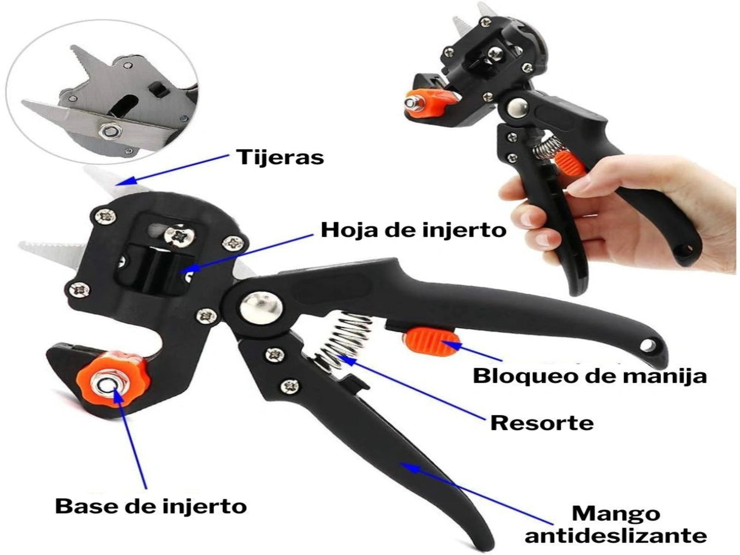 TIJERAS DE JARDINERIA