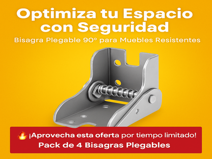 BISAGRA PLEGABLE (PACK X 4 UNIDADES)