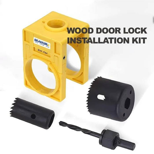 KIT PARA INSTALACIÓN DE CERRADURA DE PUERTA