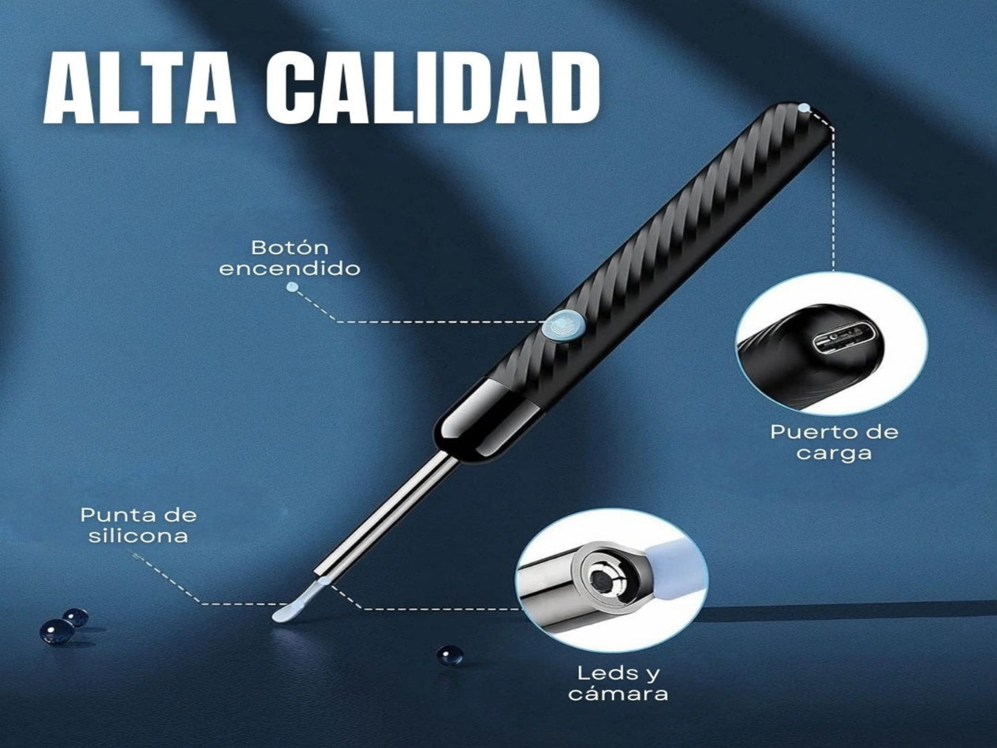 EarCam - LIMPIADOR DE OÍDOS CON CÁMARA