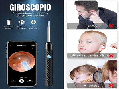 EarCam - LIMPIADOR DE OÍDOS CON CÁMARA