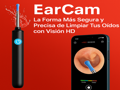 EarCam - LIMPIADOR DE OÍDOS CON CÁMARA