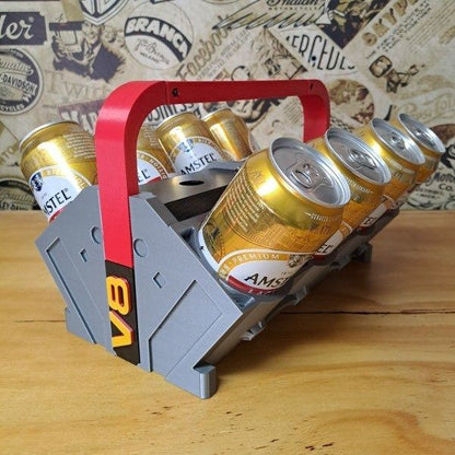 ENFRIADOR DE LATAS CON DISEÑO DE MOTOR