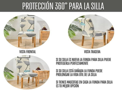 FORRO PROTECTOR PARA SILLA X2