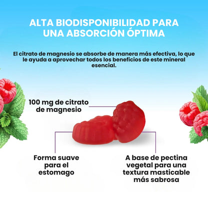 GOMAS DE CITRATO DE MAGNESIO