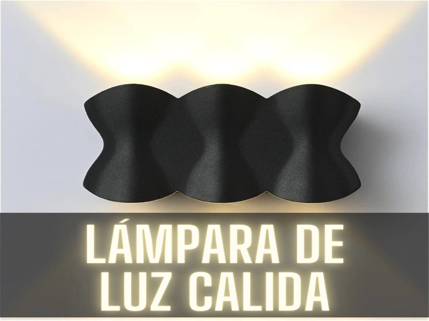 LÁMPARA DE LUZ CALIDA X2