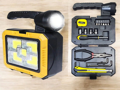 LINTERNA CON SET DE HERRAMIENTAS