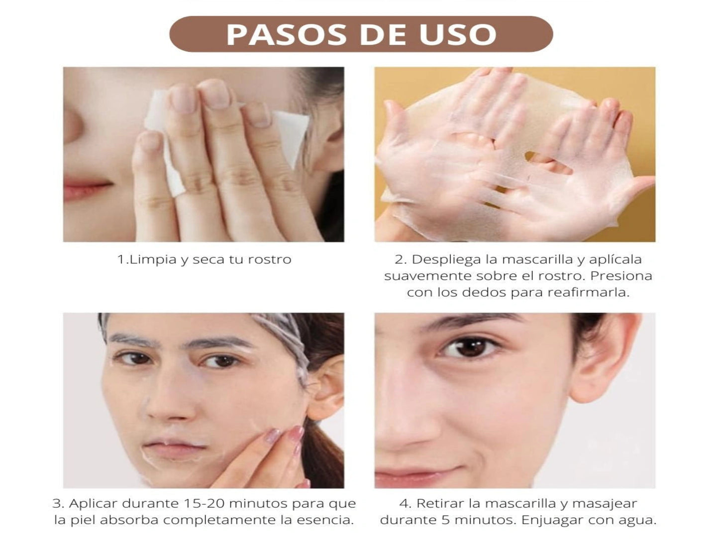 MASCARILLA DE COLÁGENO