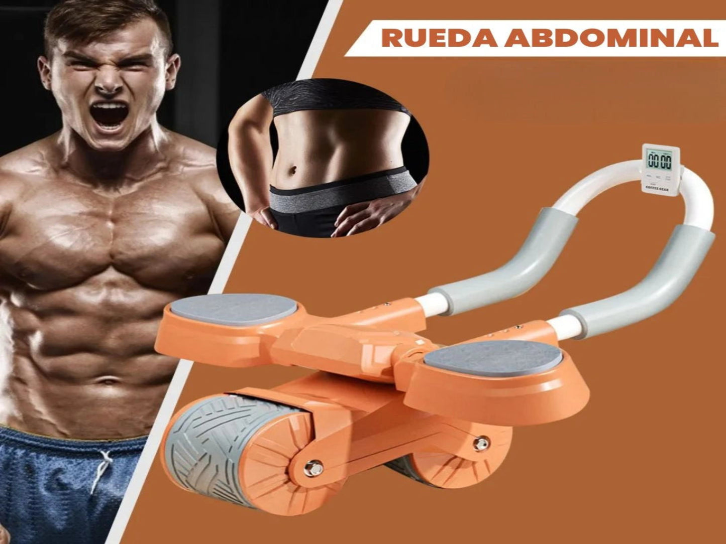 RUEDA ABDOMINAL CON CONTADOR