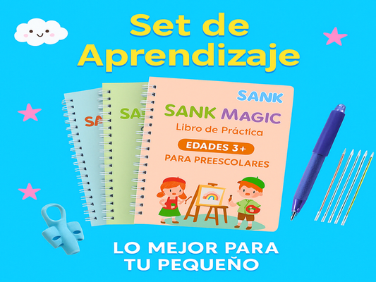 SET DE APRENDIZAJE CALIGRAFIA PARA NIÑOS