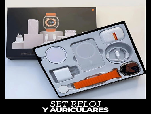 SET RELOJ Y AURICULARES