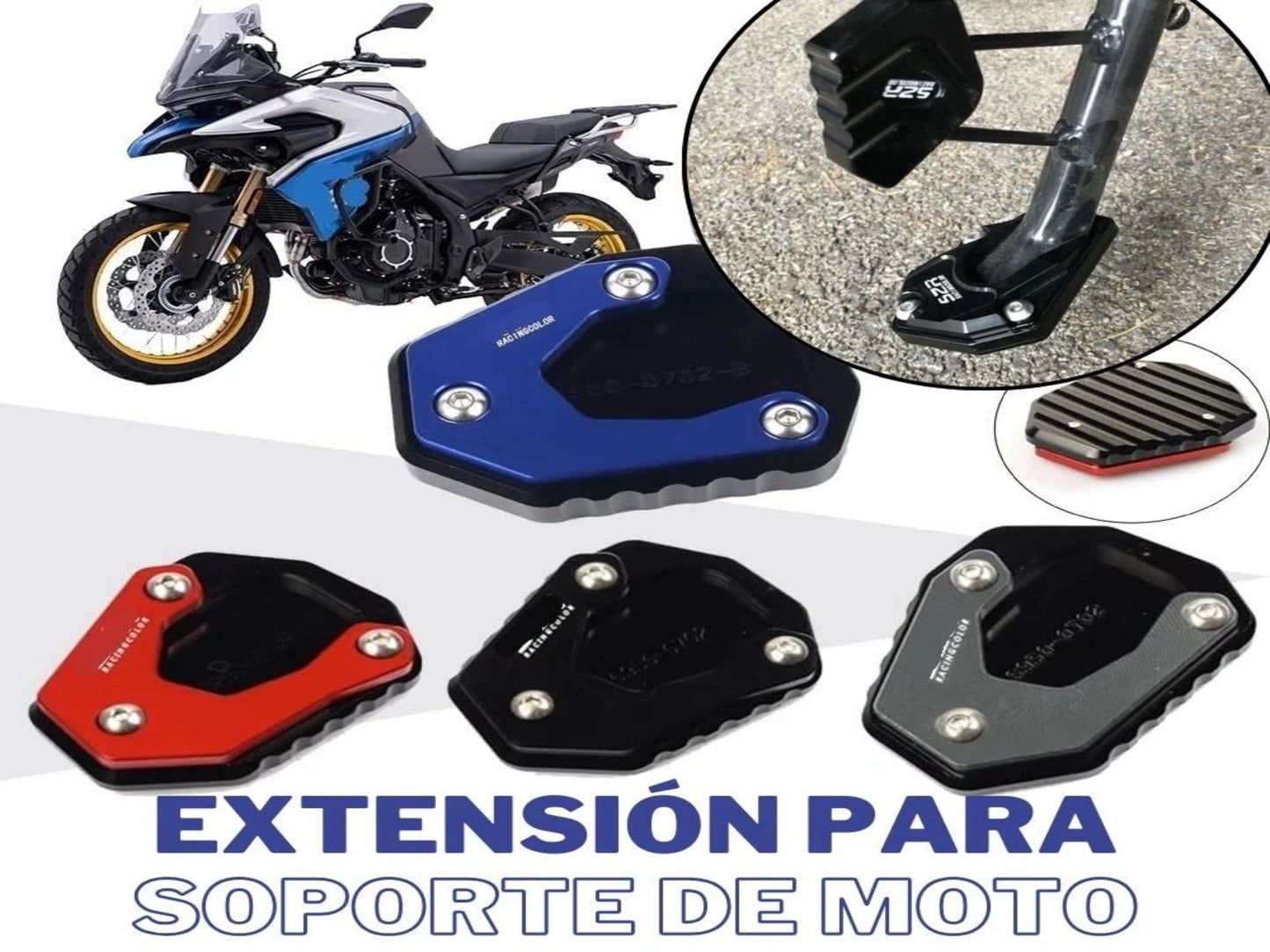 EXTENSIÓN PARA SOPORTE DE MOTO