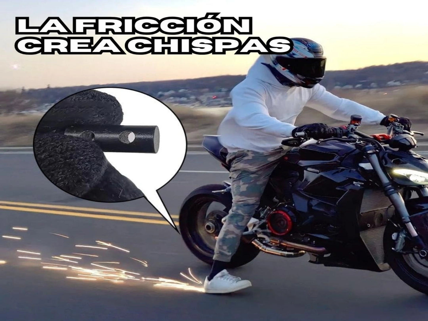 SparkRide - PEDERNAL DE MOTO