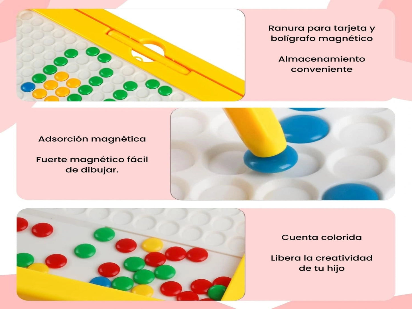 TABLERO MAGNÉTICO PARA NIÑOS