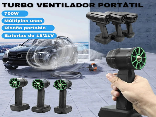 TURBO VENTILADOR PORTÁTIL