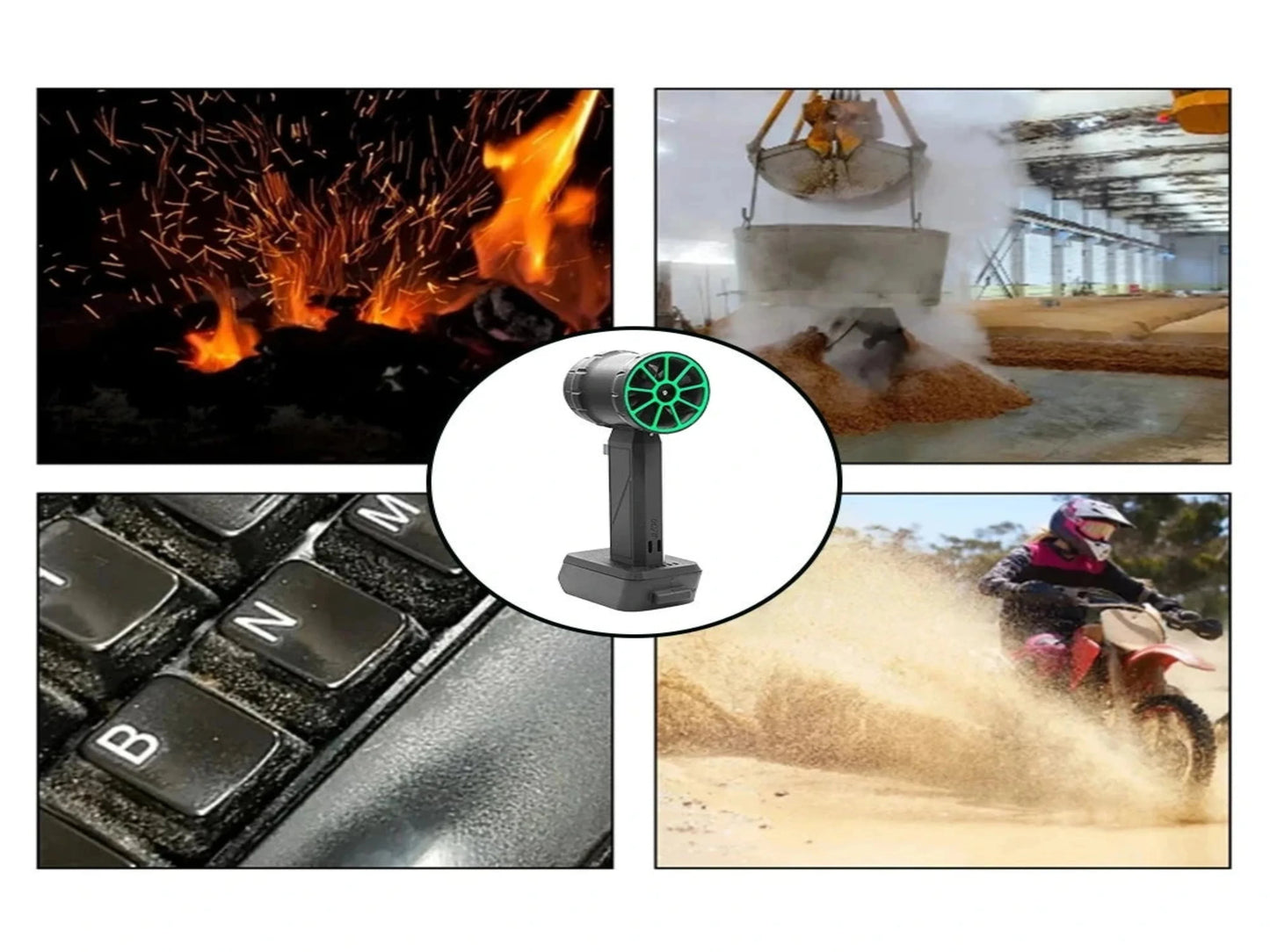 TURBO VENTILADOR PORTÁTIL