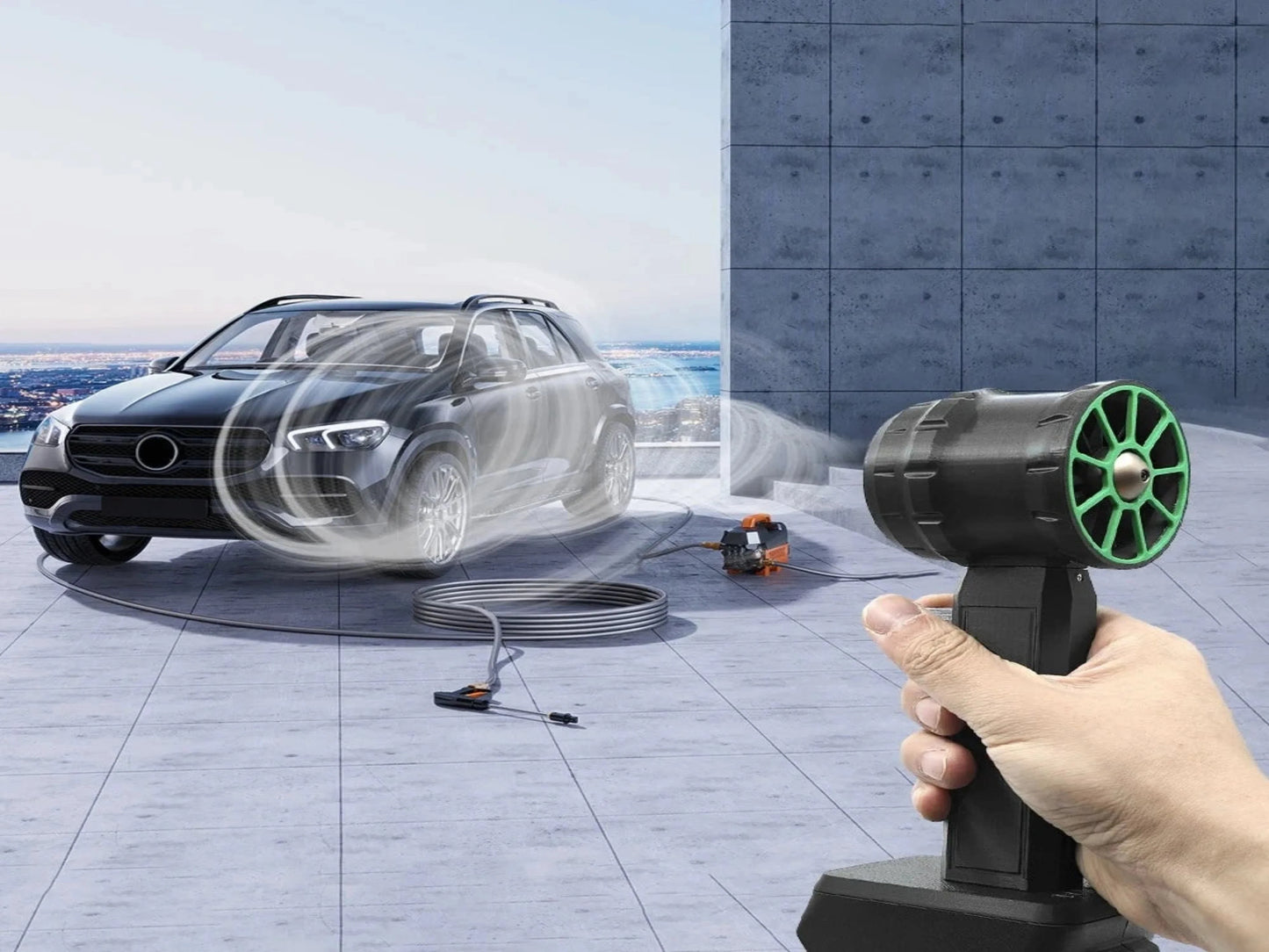 TURBO VENTILADOR PORTÁTIL