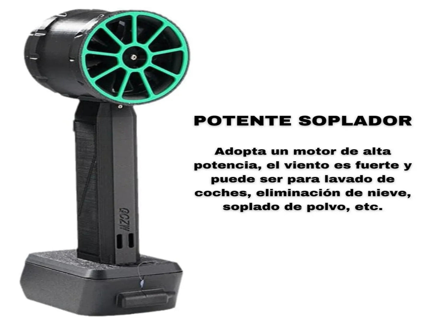 TURBO VENTILADOR PORTÁTIL