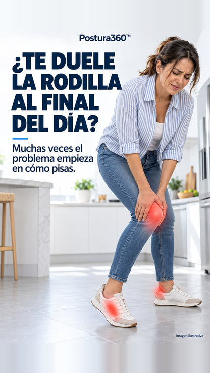 Dolor de rodilla al final del día
